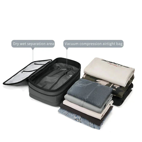 Wasserabweisender Kompressionsrucksack für Herren