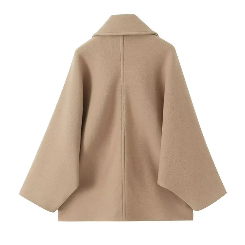 Damen Oversized Jacke Mit Lässigem Schnitt