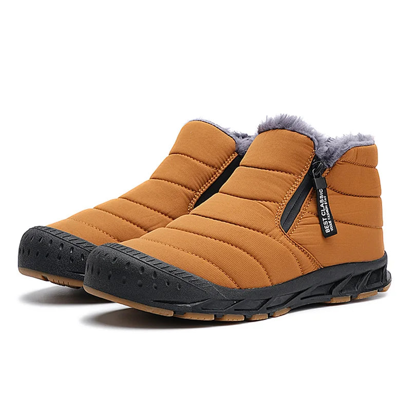 Unisex Winterstiefel Wasserdicht Mit Isoliertem Design