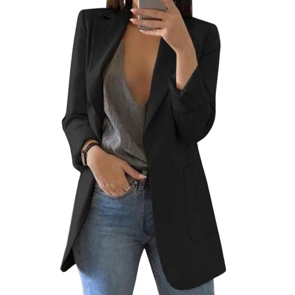 Damen Blazer Formell Für Arbeit