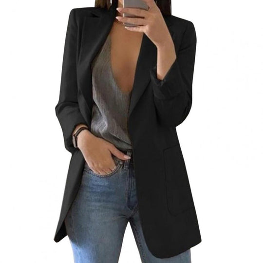 Damen Blazer Formell Für Arbeit