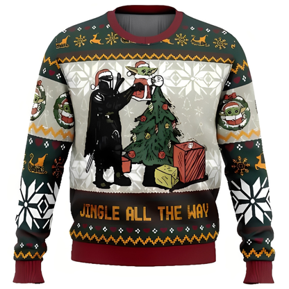 Unisex festlicher Weihnachtspullover