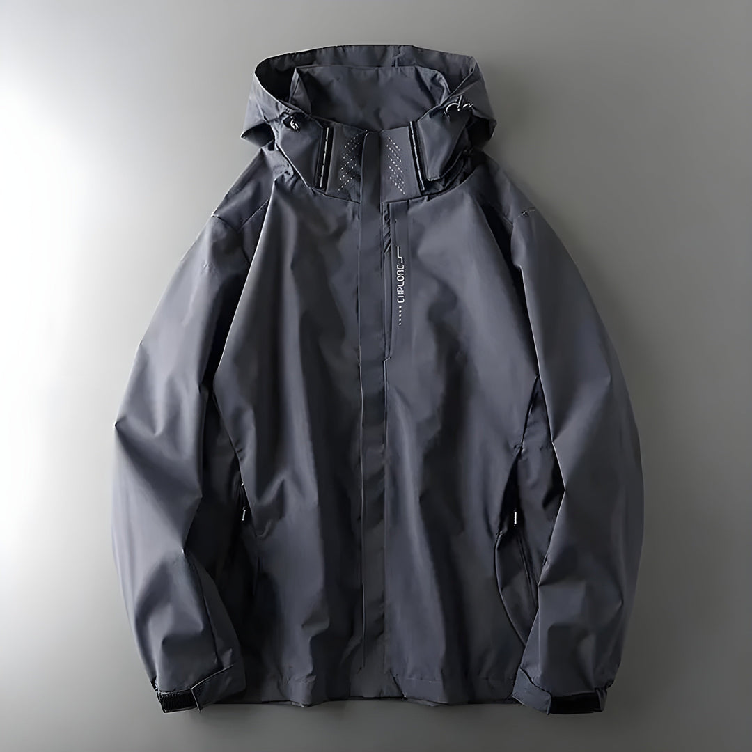 Herren Windbreaker Mit Wetterfestem Design