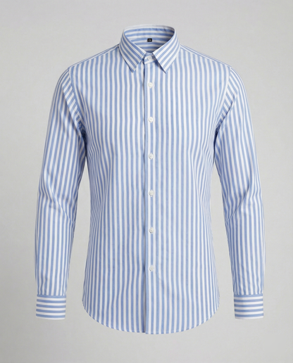 Herren Hemd Gestreift Regular Fit