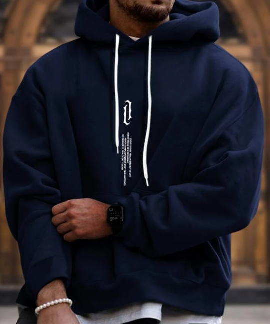Herren Hoodie Mit Lässigem Streetwear Stil