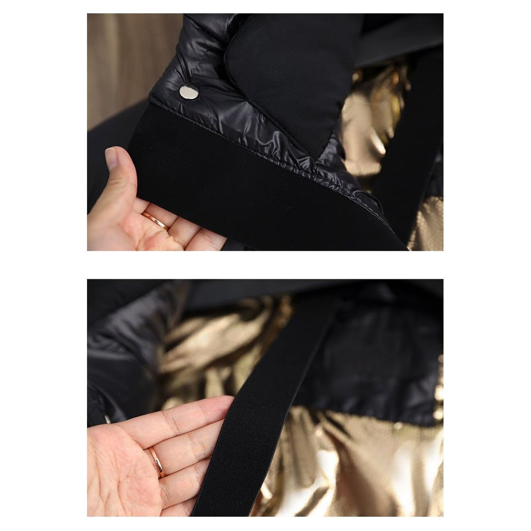 Damen Daunen Winterjacke Mit Klassischem Design