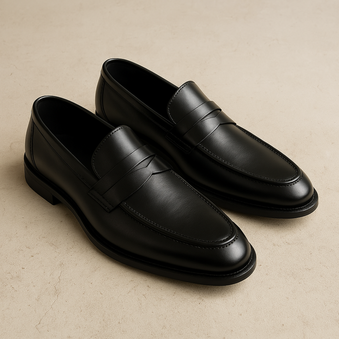 Herren Loafer Aus Leder Mit Penny Strap