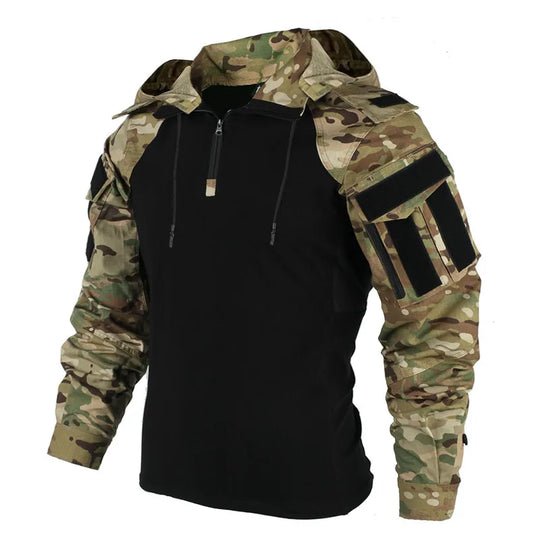 Herren Taktischer Pullover Mit Modernem Design