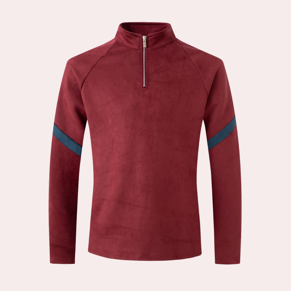 Herren Pullover Aus Wollmischung Mit Klassischem Schnitt