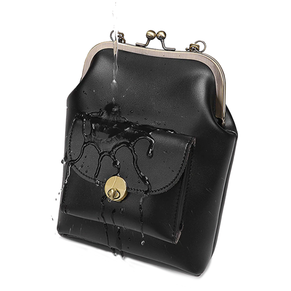 Elegante Vintage-Kisslock-Tasche für Damen