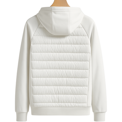 Herren Cardigan In Weiß Mit Klassischem Schnitt