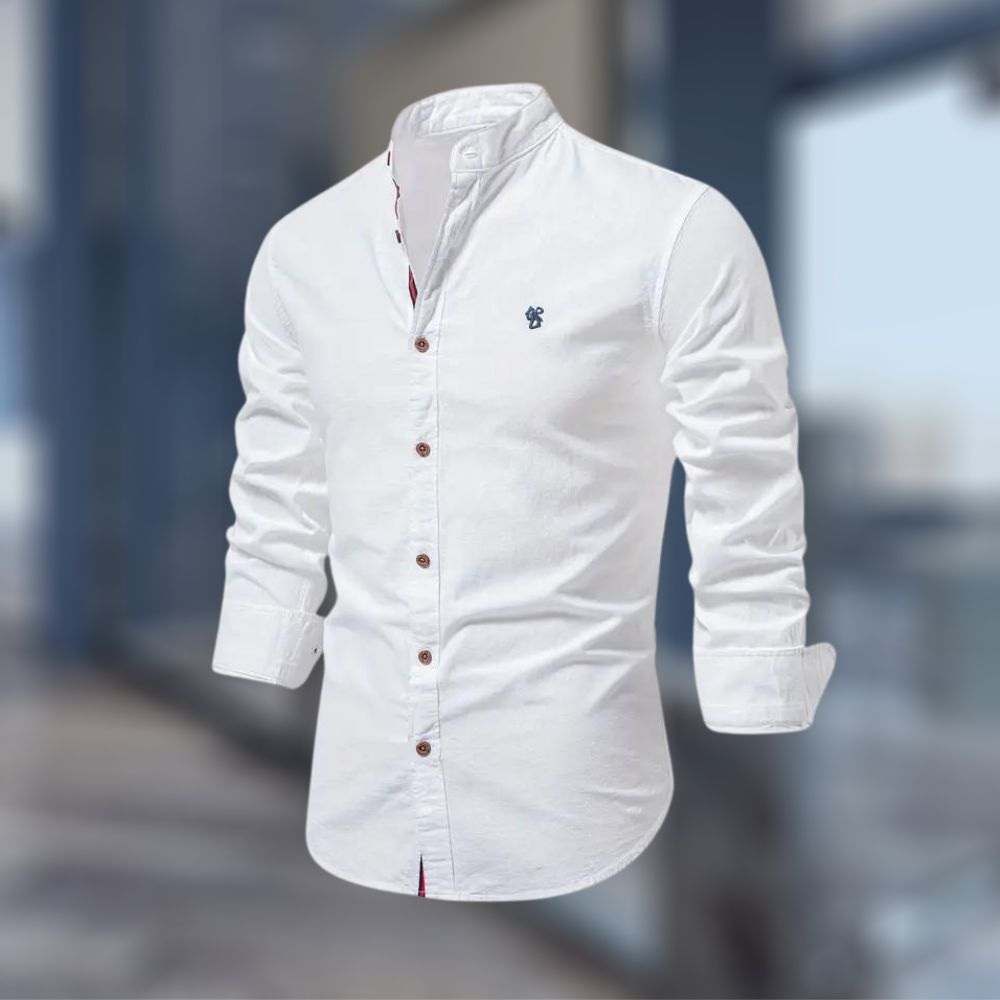 Langärmliges Poloshirt mit modernem Schnitt für Herren