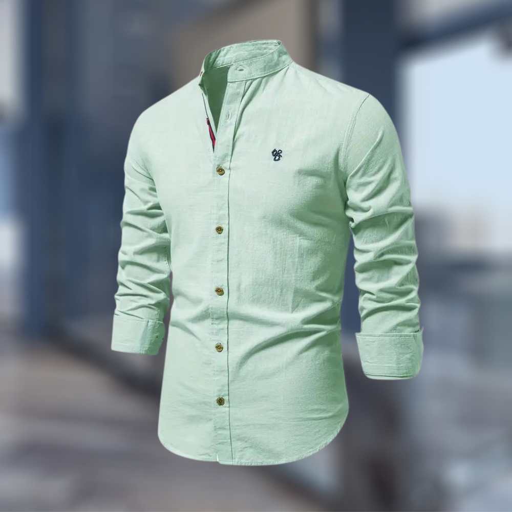 Langärmliges Poloshirt mit modernem Schnitt für Herren