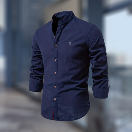 Langärmliges Poloshirt mit modernem Schnitt für Herren