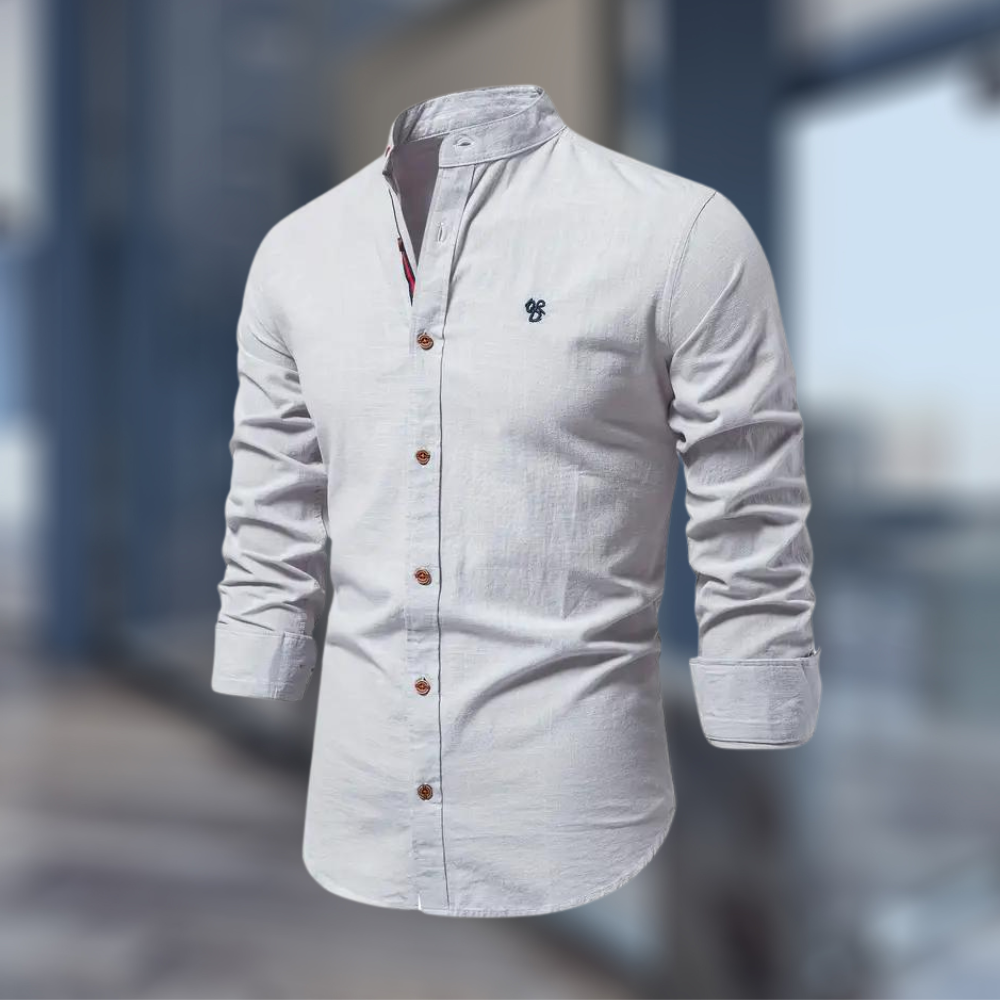 Langärmliges Poloshirt mit modernem Schnitt für Herren