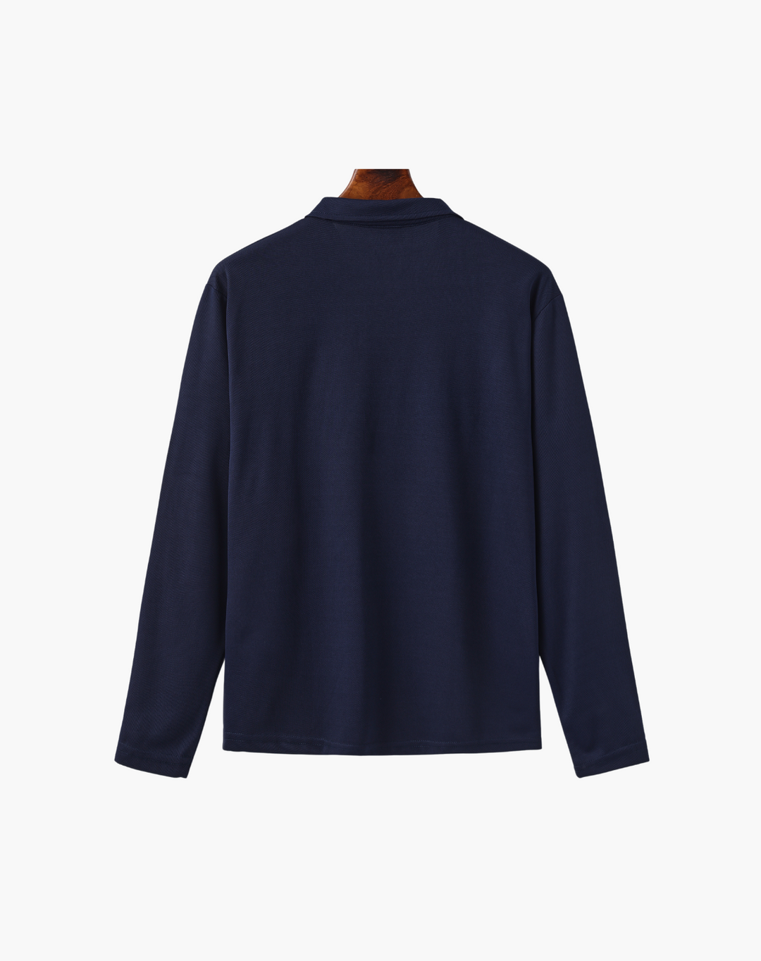 Herren Polo Langarmshirt