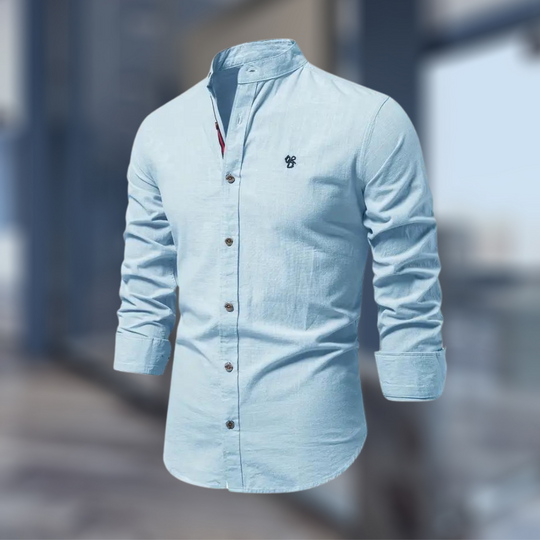 Langärmliges Poloshirt mit modernem Schnitt für Herren