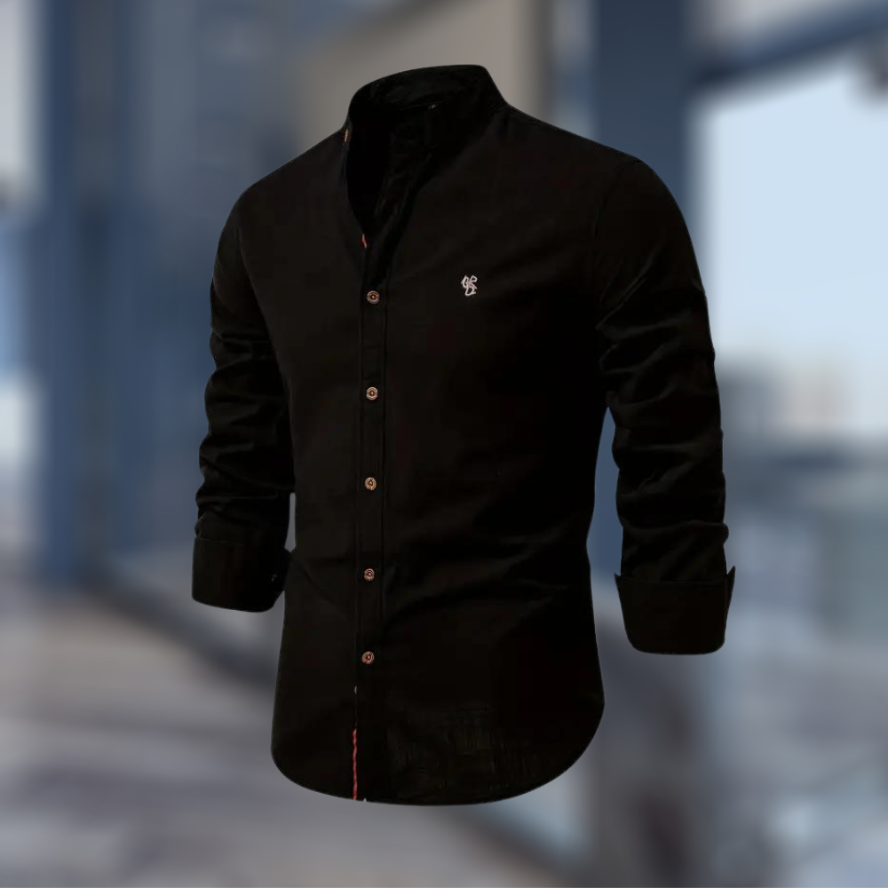 Langärmliges Poloshirt mit modernem Schnitt für Herren