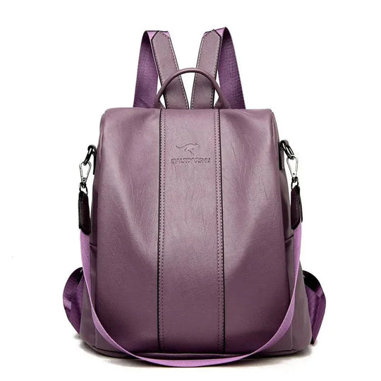 Diebstahlsicherer eleganter Rucksack für Damen