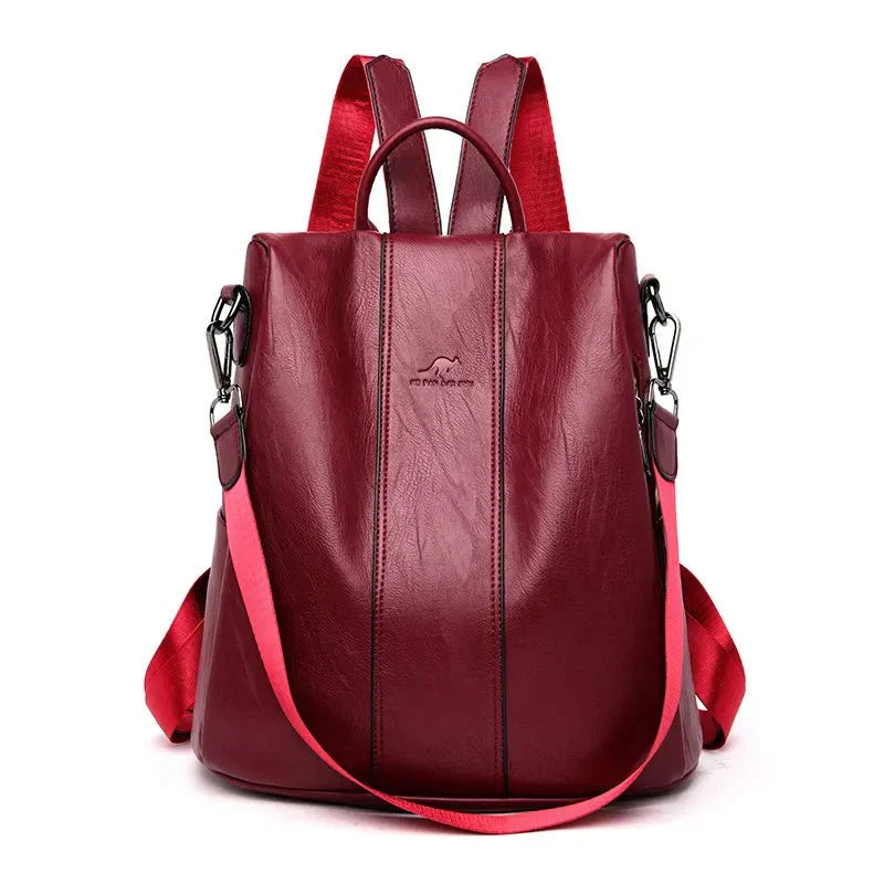 Diebstahlsicherer eleganter Rucksack für Damen