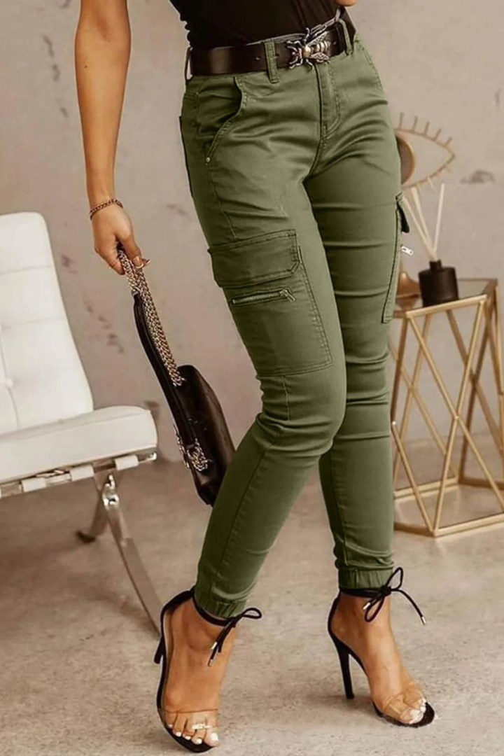Damen Moderne Cargo Hose
