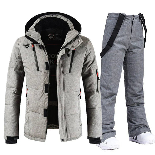 Herren Ski Set Mit Jacke Und Bundhose Wasser- Und Windabweisend