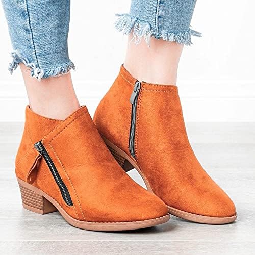 Damen Lederstiefel Mit Klassischem Design