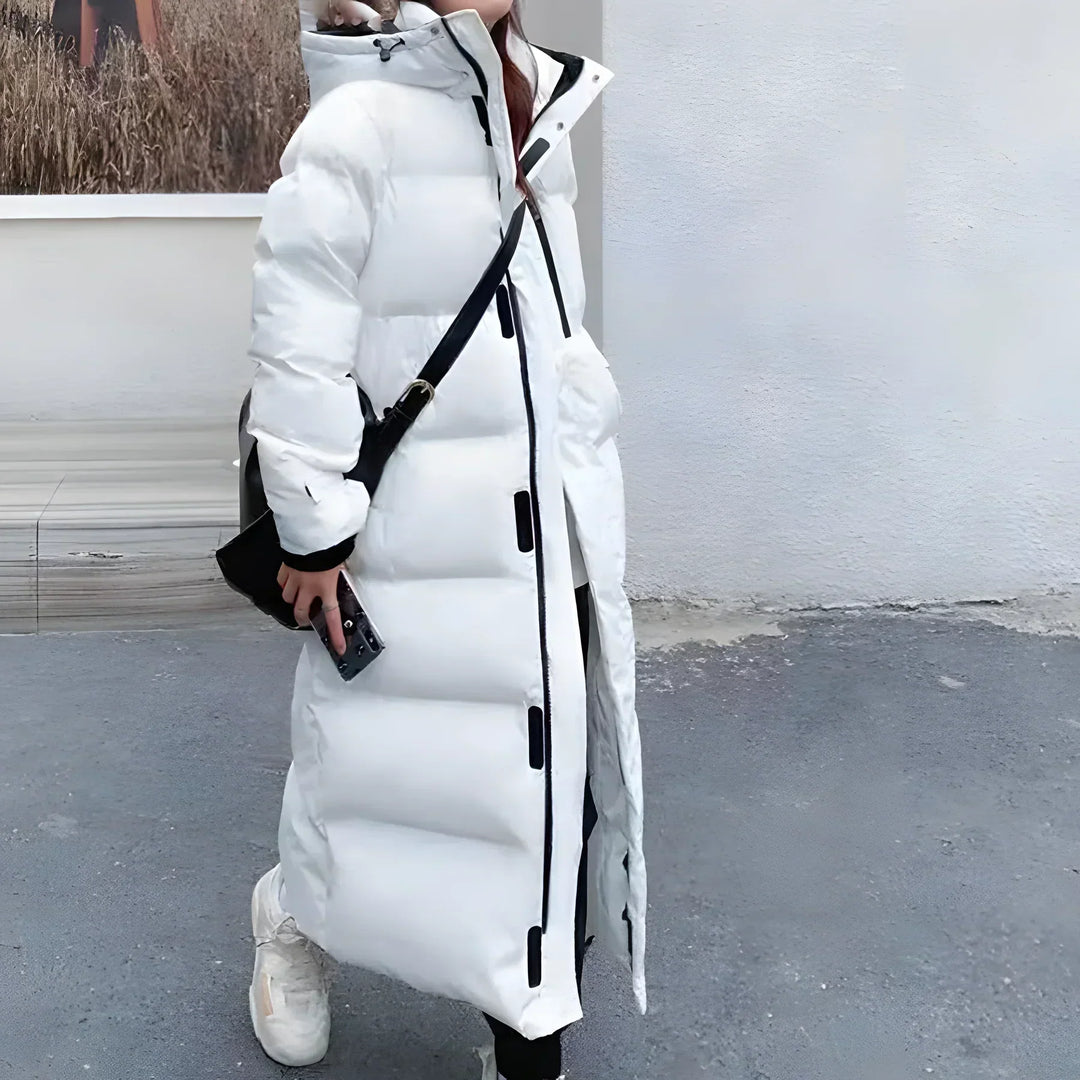Damen Winter Parka Lang Wasserdicht Und Winddicht