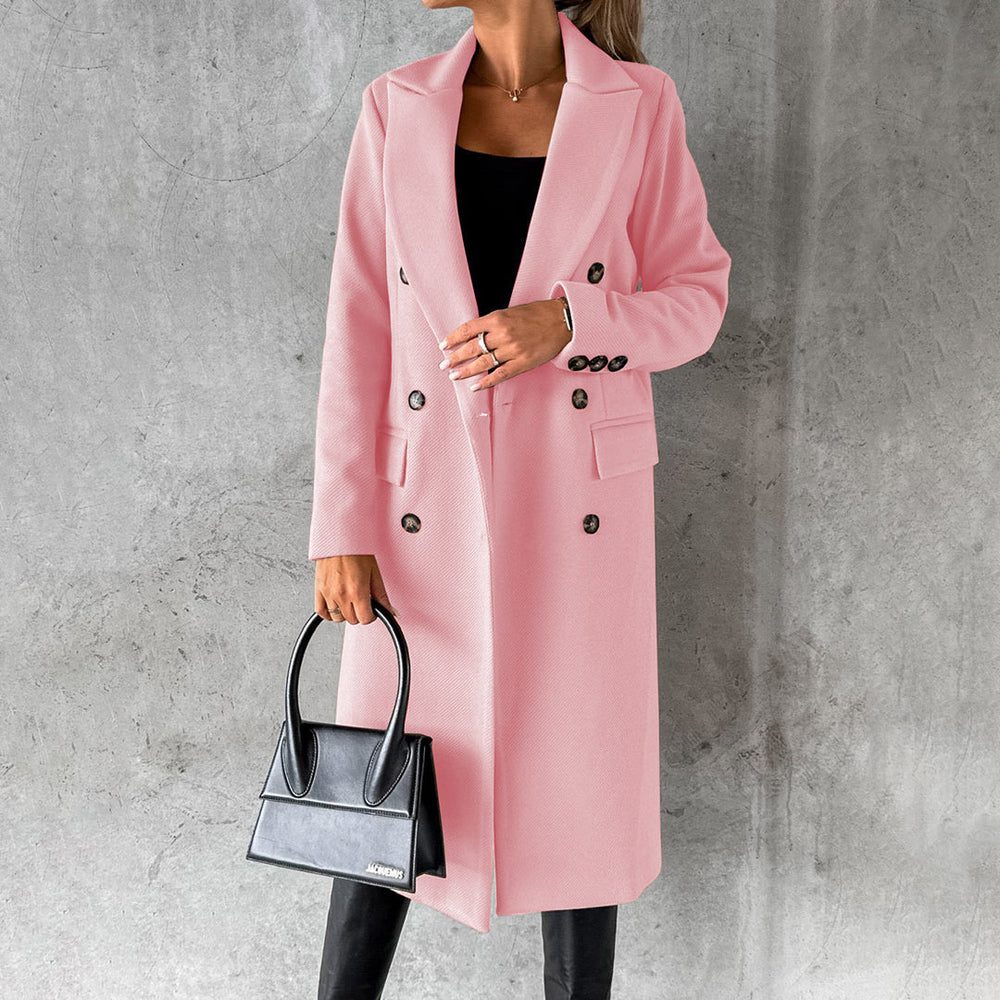 Damen Wintermantel Mit Klassischem Design