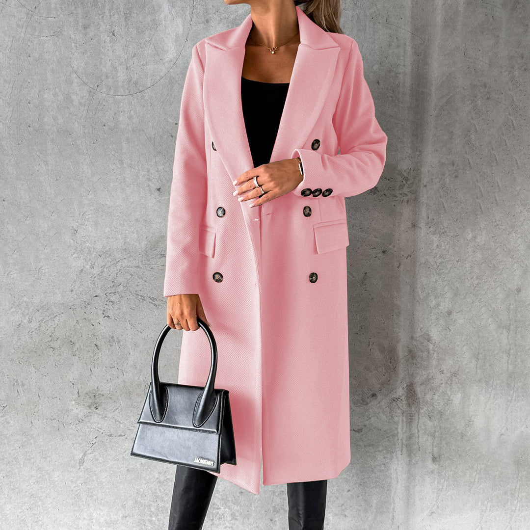 Damen Wintermantel Mit Klassischem Design