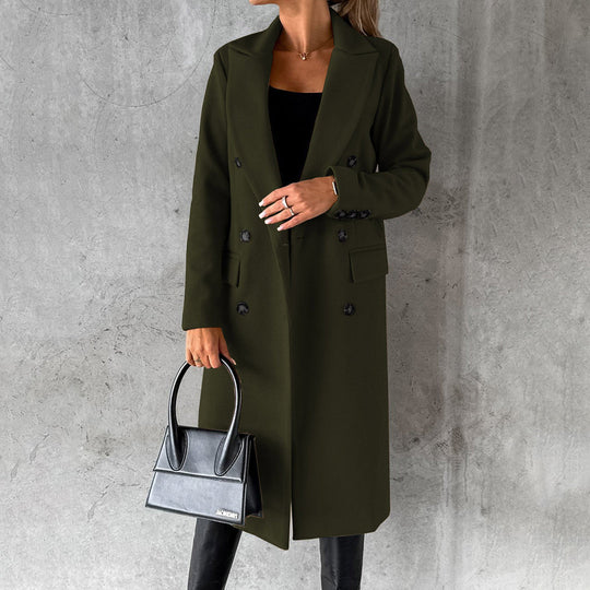 Damen Wintermantel Mit Klassischem Design