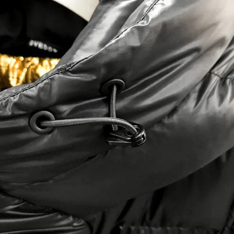 Damen Daunen Winterjacke Mit Klassischem Design