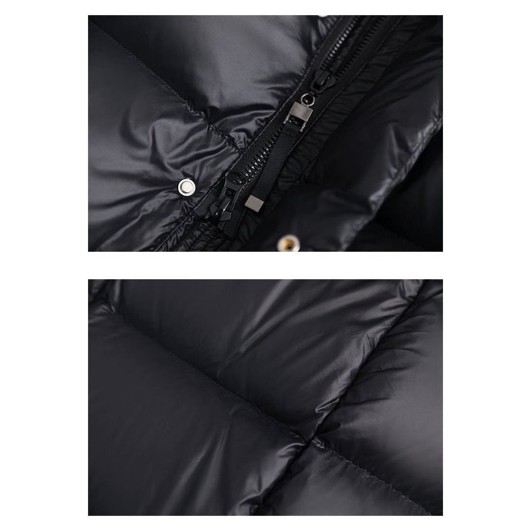 Damen Daunen Winterjacke Mit Klassischem Design