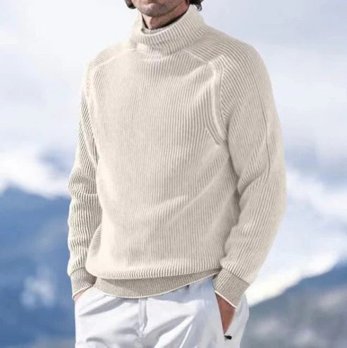 Herren Rollkragenpullover Aus Kaschmir Mit Zeitlosem Stil
