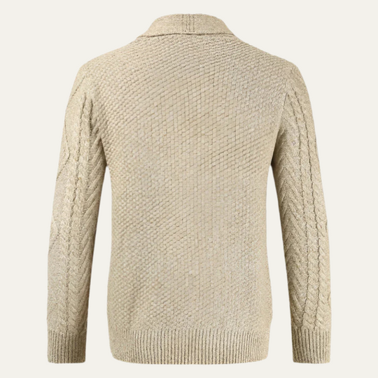 Herren Kaschmir Cardigan Mit Klassischem Design