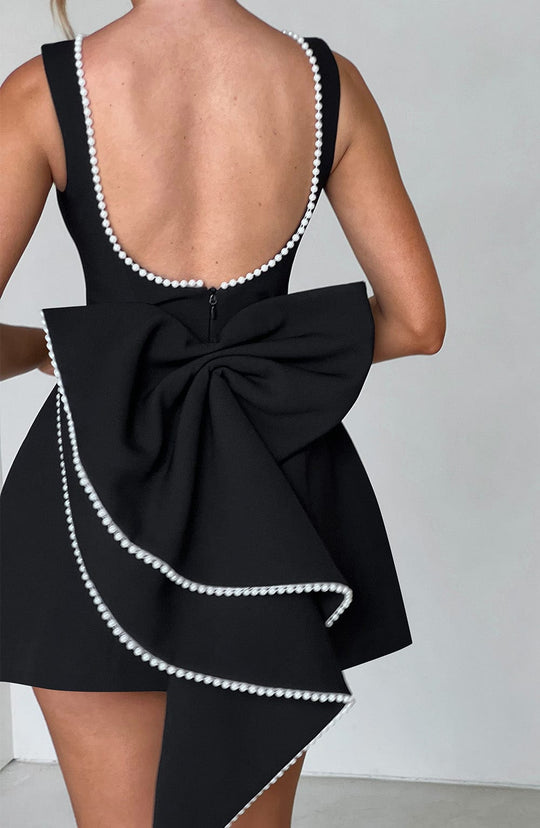 Damen Mini Kleid Mit Verspieltem Chic Design