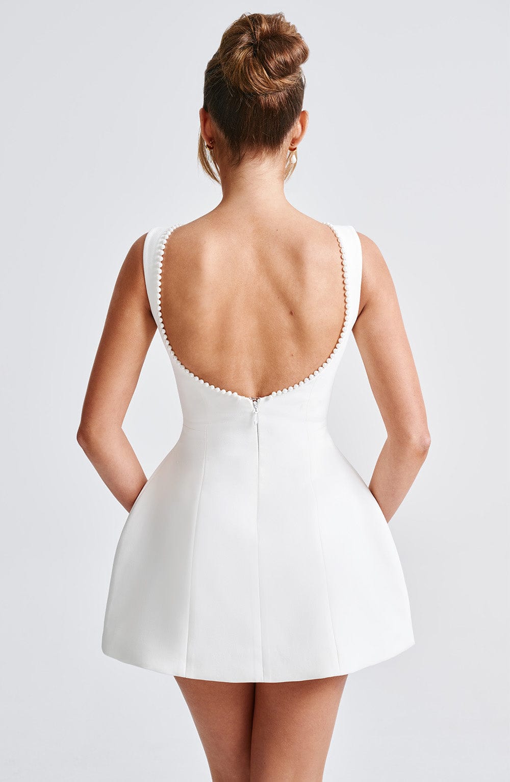Damen Mini Kleid Mit Verspieltem Chic Design
