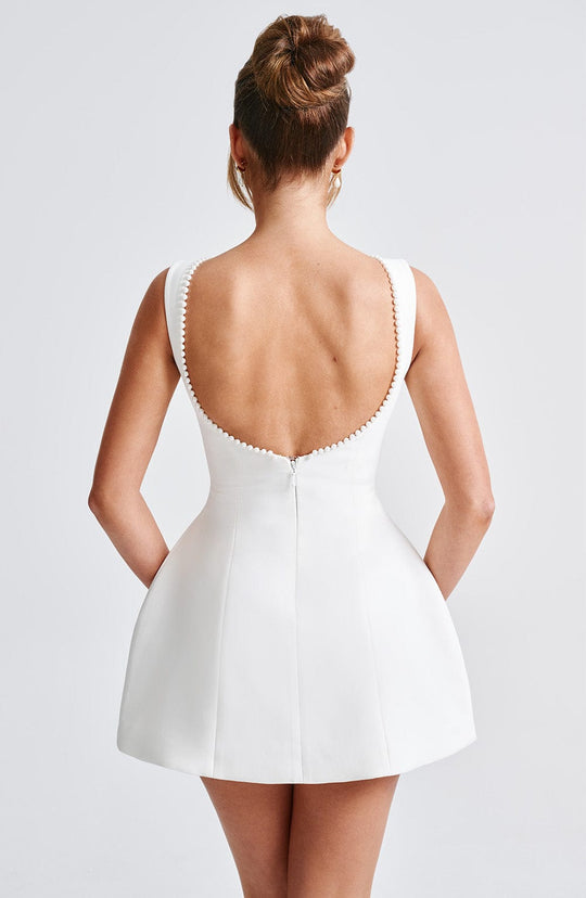 Damen Mini Kleid Mit Verspieltem Chic Design