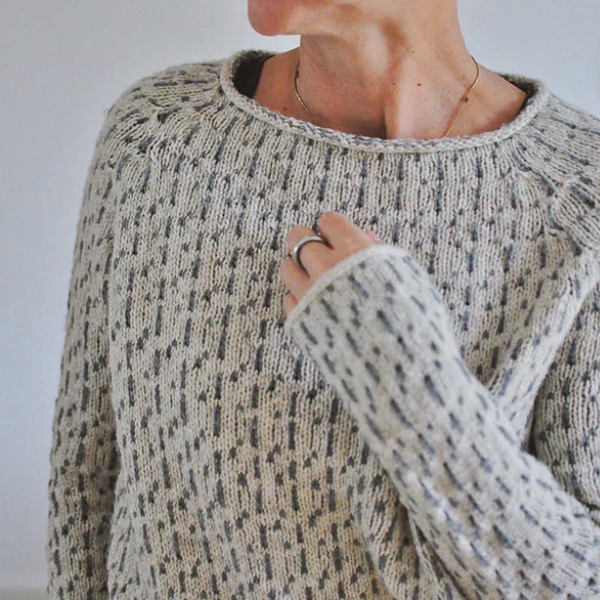 Damen Strickpullover Mit Engem Schnitt