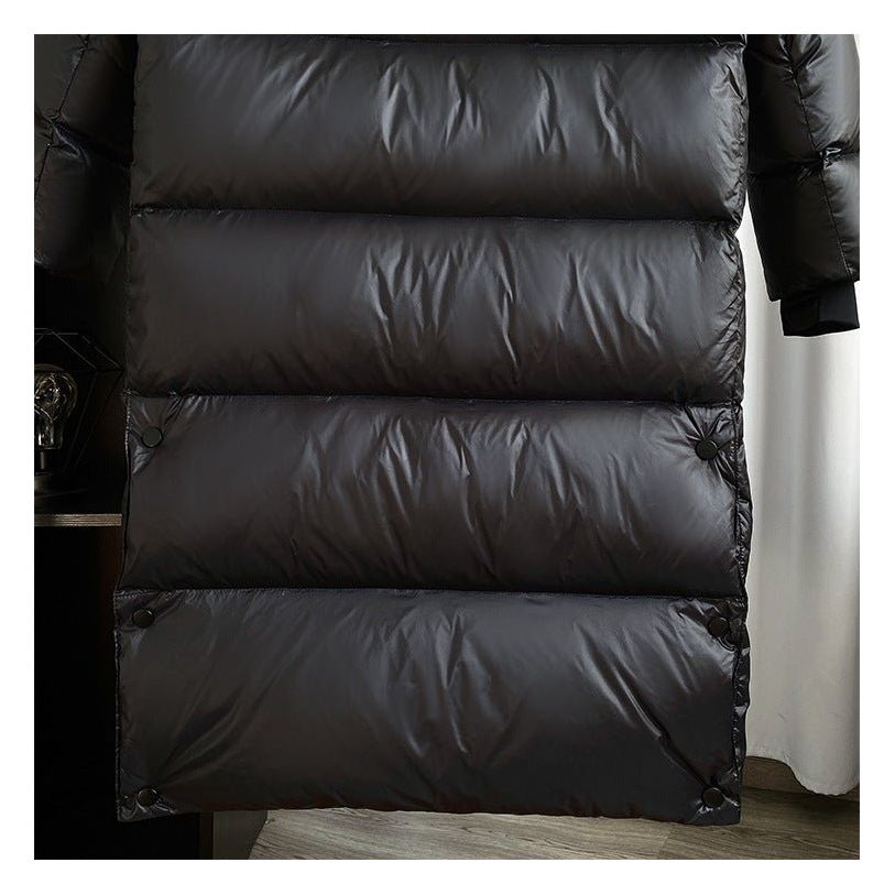 Damen Daunen Winterjacke Mit Klassischem Design