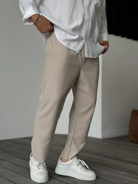 Herren Hose Mit Klassischem Schnitt Und Dezentem Design
