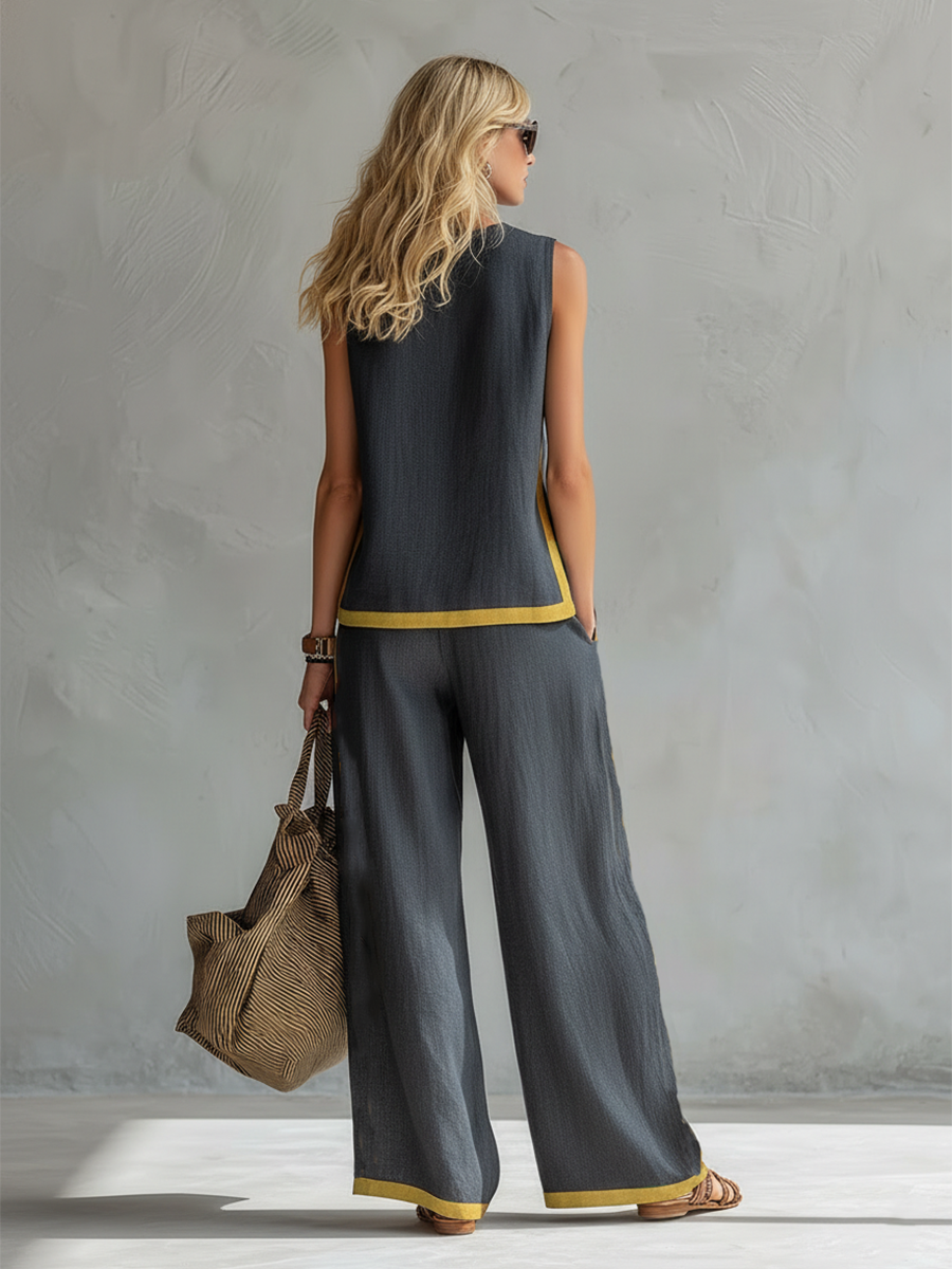 Elegantes zweiteiliges Outfit-Set für Damen