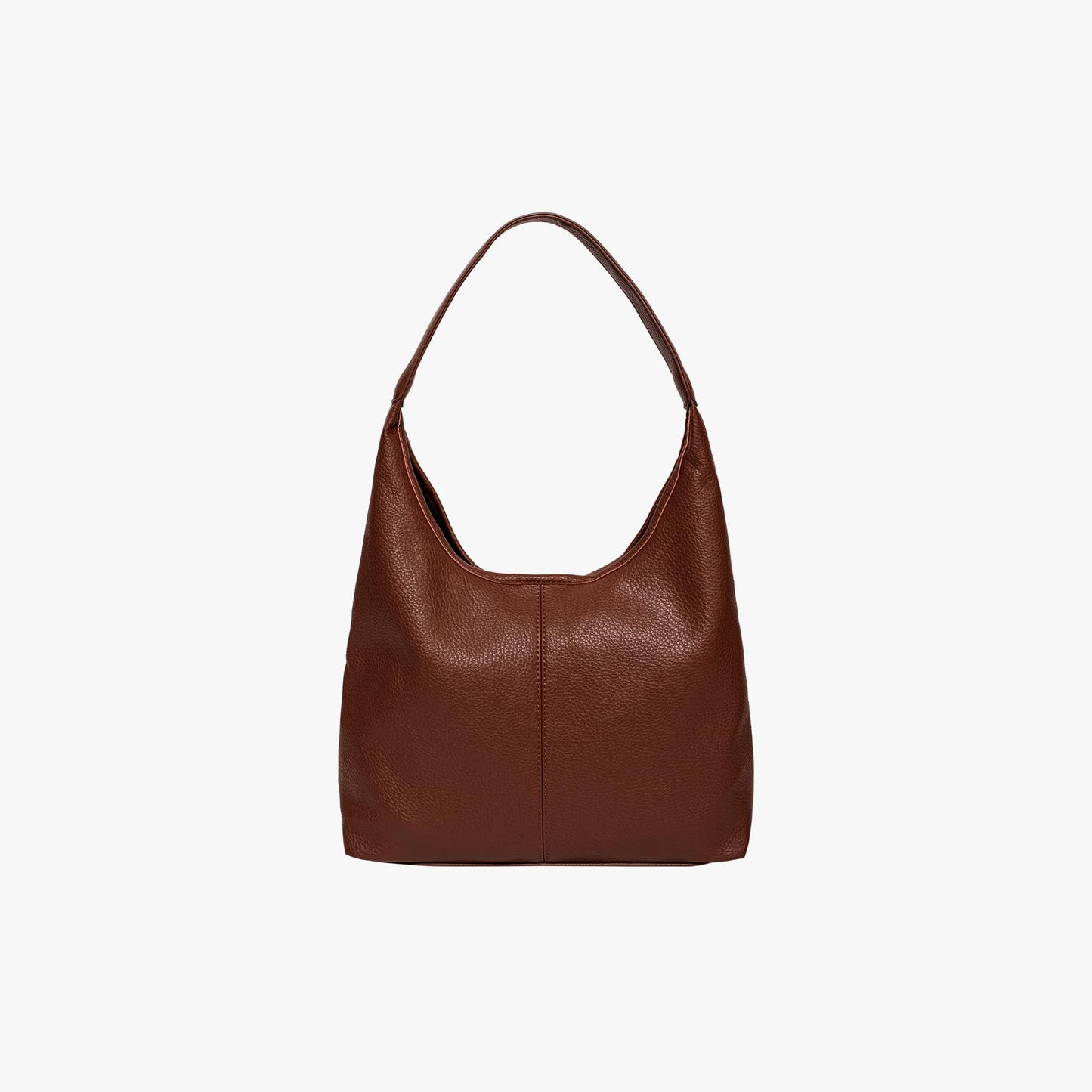 Vegane Leder-Hobo-Tasche mit Schulterriemen