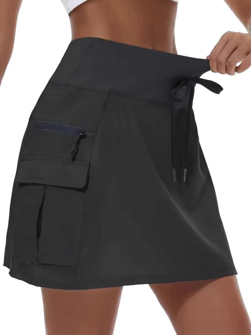 Bequemer Stretch Activewear Kurzer Rock