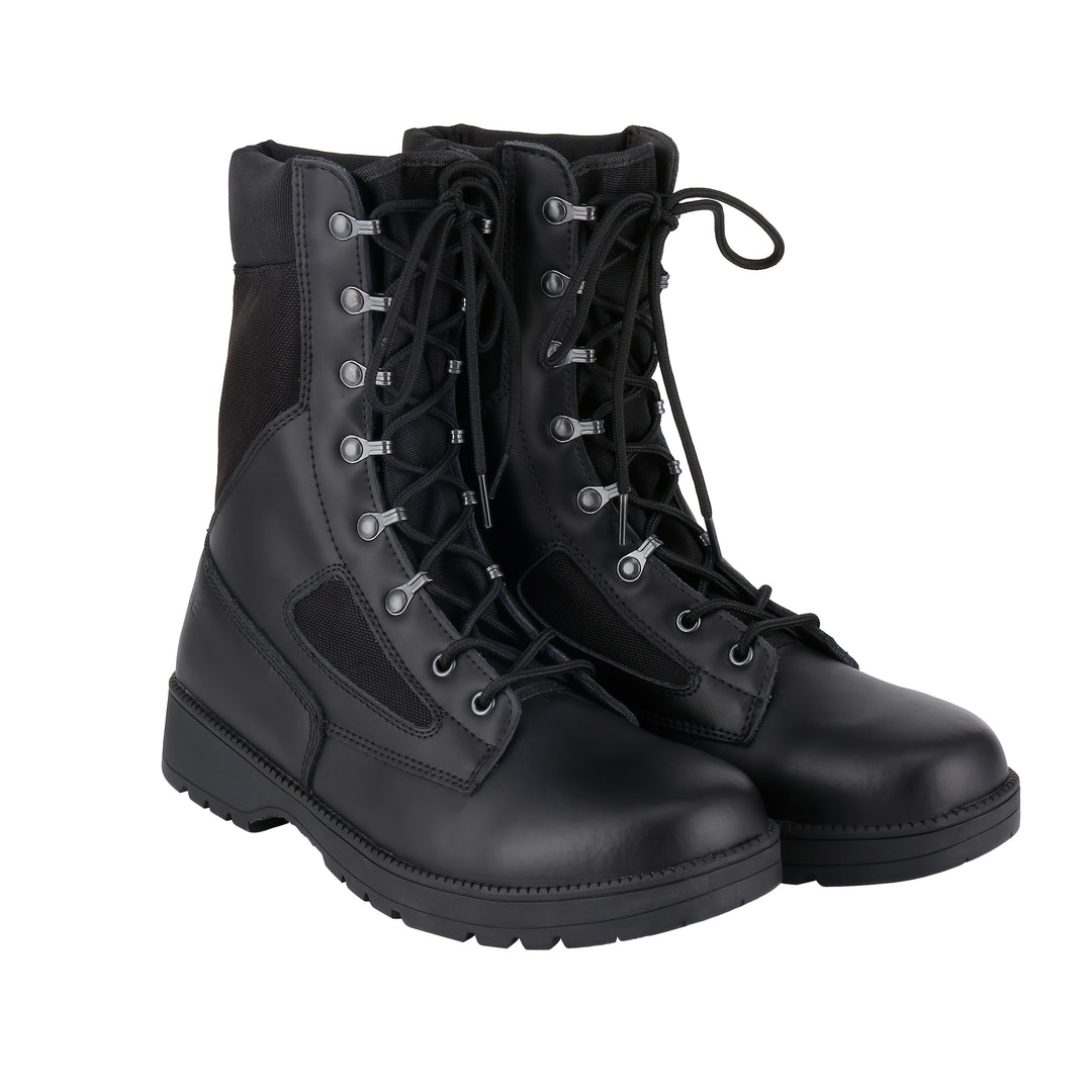 Hohe Outdoor-Stiefel mit Schnürung und Profilsohle für Herren