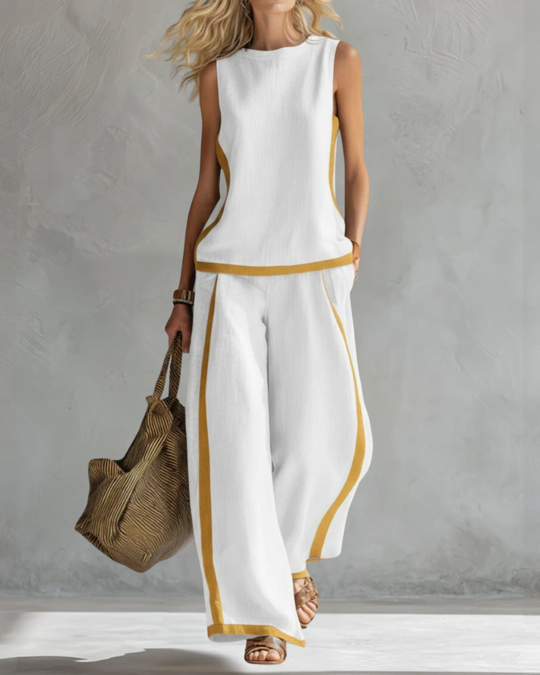Elegantes zweiteiliges Outfit-Set für Damen