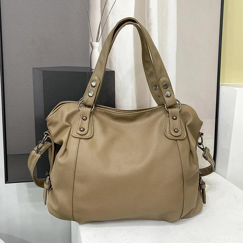 Große stylische Schultertasche für Damen