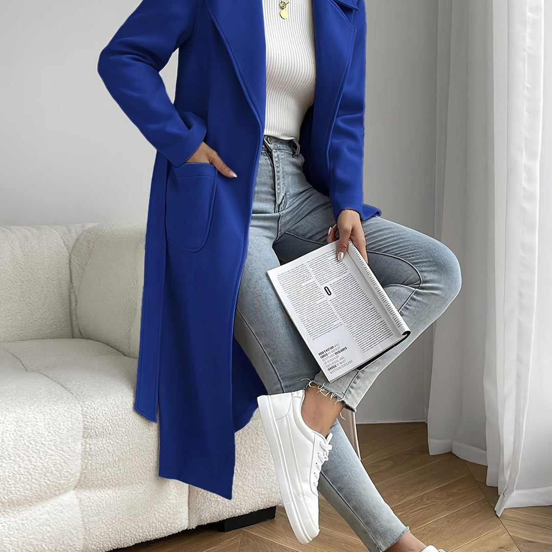 Trenchcoat mit Gürtel und Taschen für Damen