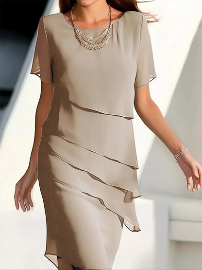 Elegantes Midikleid für Damen Zeitloser Chic Abendmode
