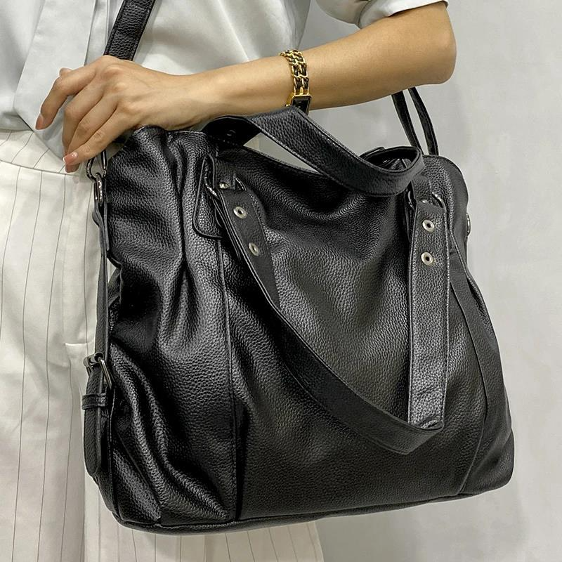 Große stylische Schultertasche für Damen